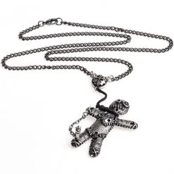ALCHEMY GOTHIC Pendentif 'Voodoo Doll' -ALCHEMY GOTHIC shop pendentif voodoo doll 3