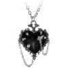 ALCHEMY GOTHIC Pendentif 'Witch Heart' -ALCHEMY GOTHIC shop pendentif witch heart