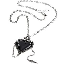 ALCHEMY GOTHIC Pendentif 'Witch Heart' -ALCHEMY GOTHIC shop pendentif witch heart 1 3