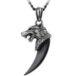 ALCHEMY GOTHIC Pendentif 'Wolf Macht'