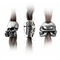 ALCHEMY GOTHIC Perles 'Funereal' Barbe & Cheveux -ALCHEMY GOTHIC shop perles funereal barbe cheveux 2