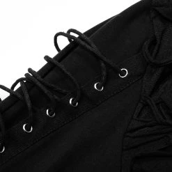 PUNK RAVE Polo à Capuche Et Manches Longues 'Destruction Unit'... 30 PUNK RAVE Polo à Capuche Et Manches Longues 'Destruction Unit'... -ALCHEMY GOTHIC shop polo a capuche et manches longues destruction unit noir 12