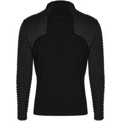 PUNK RAVE Polo 'Gesimund' Noir -ALCHEMY GOTHIC shop polo gesimund noir 14