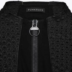 PUNK RAVE Polo 'Gesimund' Noir -ALCHEMY GOTHIC shop polo gesimund noir 16