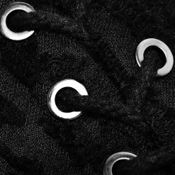 PUNK RAVE Polo Manches Longues 'Black Plague' Noir -ALCHEMY GOTHIC shop polo manches longues black plague noir 10