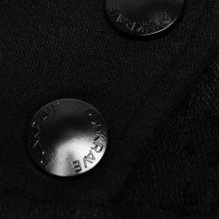 PUNK RAVE Polo Manches Longues 'Black Plague' Noir -ALCHEMY GOTHIC shop polo manches longues black plague noir 9