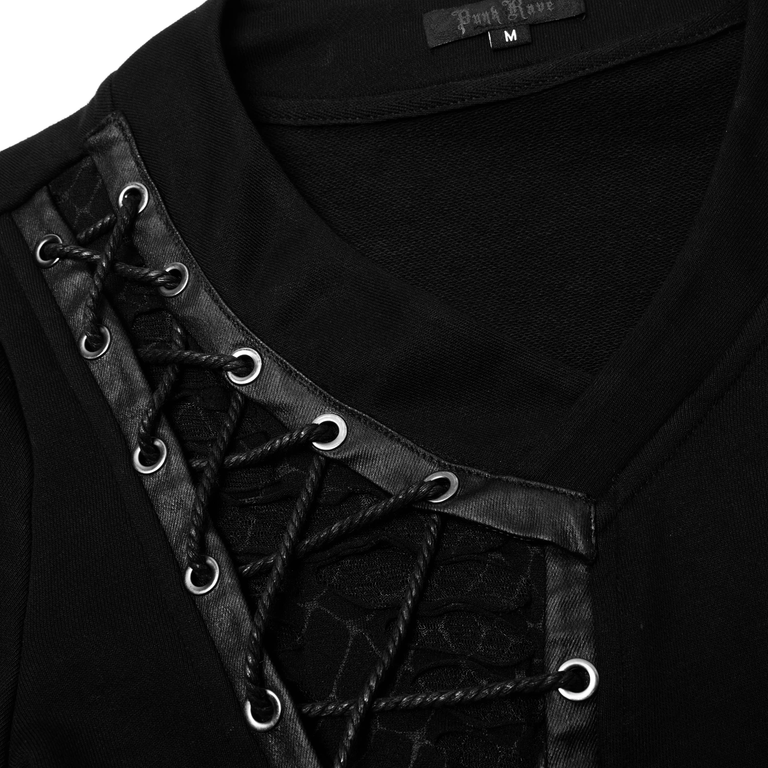 PUNK RAVE Polo Manches Longues 'Dark Devil' Noir 15 PUNK RAVE Polo Manches Longues 'Dark Devil' Noir – Image 13