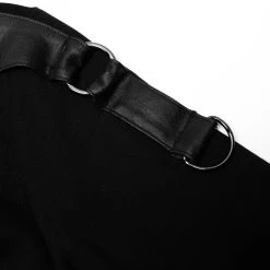 PUNK RAVE Polo Manches Longues 'Dark Devil' Noir 30 PUNK RAVE Polo Manches Longues 'Dark Devil' Noir -ALCHEMY GOTHIC shop polo manches longues dark devil noir 13