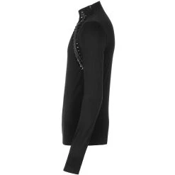 PUNK RAVE Polo Manches Longues 'Horus' Noir -ALCHEMY GOTHIC shop polo manches longues horus noir 7