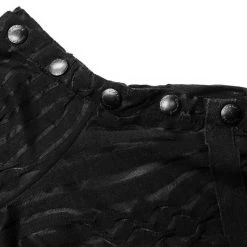 PUNK RAVE Polo Manches Longues 'The Dark Tower' Noir 35 PUNK RAVE Polo Manches Longues 'The Dark Tower' Noir -ALCHEMY GOTHIC shop polo manches longues the dark tower noir 13