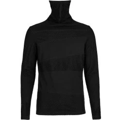 PUNK RAVE Polo Masque 'Xenos' Noir