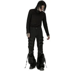 PUNK RAVE Polo Masque 'Xenos' Noir -ALCHEMY GOTHIC shop polo masque xenos noir 4