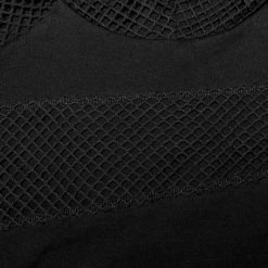 PUNK RAVE Polo Masque 'Xenos' Noir -ALCHEMY GOTHIC shop polo masque xenos noir 9