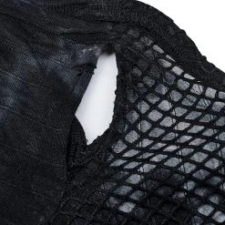 PUNK RAVE Polo Masque 'Xenos' Noir Et Gris -ALCHEMY GOTHIC shop polo masque xenos noir et gris 12