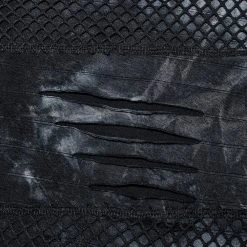 PUNK RAVE Polo Masque 'Xenos' Noir Et Gris -ALCHEMY GOTHIC shop polo masque xenos noir et gris 13