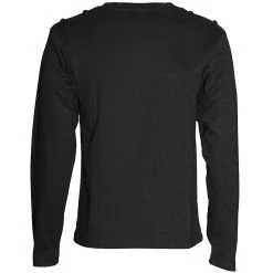 QUEEN OF DARKNESS Polo 'Printed Gas Mask' Noir 9 QUEEN OF DARKNESS Polo 'Printed Gas Mask' Noir -ALCHEMY GOTHIC shop polo printed gas mask noir 3