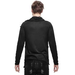 DEVIL FASHION Polo 'Tintagel' Noir -ALCHEMY GOTHIC shop polo tintagel noir 2