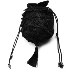 PUNK RAVE Porte-Monnaie Gothic Lolita 'Black Fairy' Noir