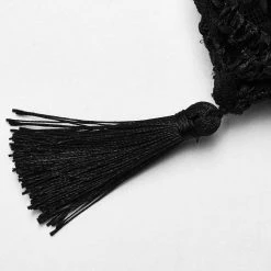 PUNK RAVE Porte-Monnaie Gothic Lolita 'Black Fairy' Noir -ALCHEMY GOTHIC shop porte monnaie gothic lolita black fairy noir 5