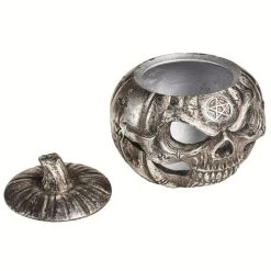 The Vault By Alchemy Pot 'Pumpkin Skull' -ALCHEMY GOTHIC shop pot pumpkin skull 1 2