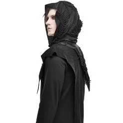 DEVIL FASHION Pull à Capuche 'Templar' Noir -ALCHEMY GOTHIC shop pull a capuche altair noir 7