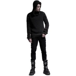 PUNK RAVE Pull à Capuche 'Mad Hatter' Noir Et Cuivre -ALCHEMY GOTHIC shop pull a capuche mad hatter noir et cuivre 9