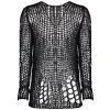 PUNK RAVE Pull En Mailles 'Destroy' Noir 2 PUNK RAVE Pull En Mailles 'Destroy' Noir -ALCHEMY GOTHIC shop pull en mailles destroy noir