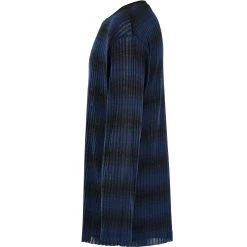 PUNK RAVE Pull 'Pagan' Rayé Bleu Et Noir -ALCHEMY GOTHIC shop pull pagan raye bleu et noir 9