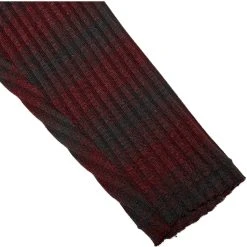 PUNK RAVE Pull 'Pagan' Rayé Rouge Et Noir -ALCHEMY GOTHIC shop pull pagan raye rouge et noir 11