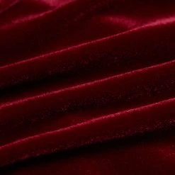 PUNK RAVE Robe Asymétrique 'Bara' En Velours Rouge -ALCHEMY GOTHIC shop robe asymetrique bara en velours rouge 18