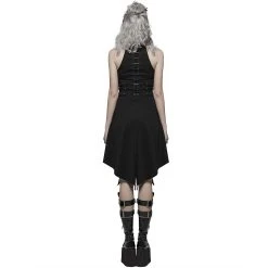 PUNK RAVE Robe Asymétrique 'Bestia' Noire 17 PUNK RAVE Robe Asymétrique 'Bestia' Noire -ALCHEMY GOTHIC shop robe asymetrique bestia noire 2