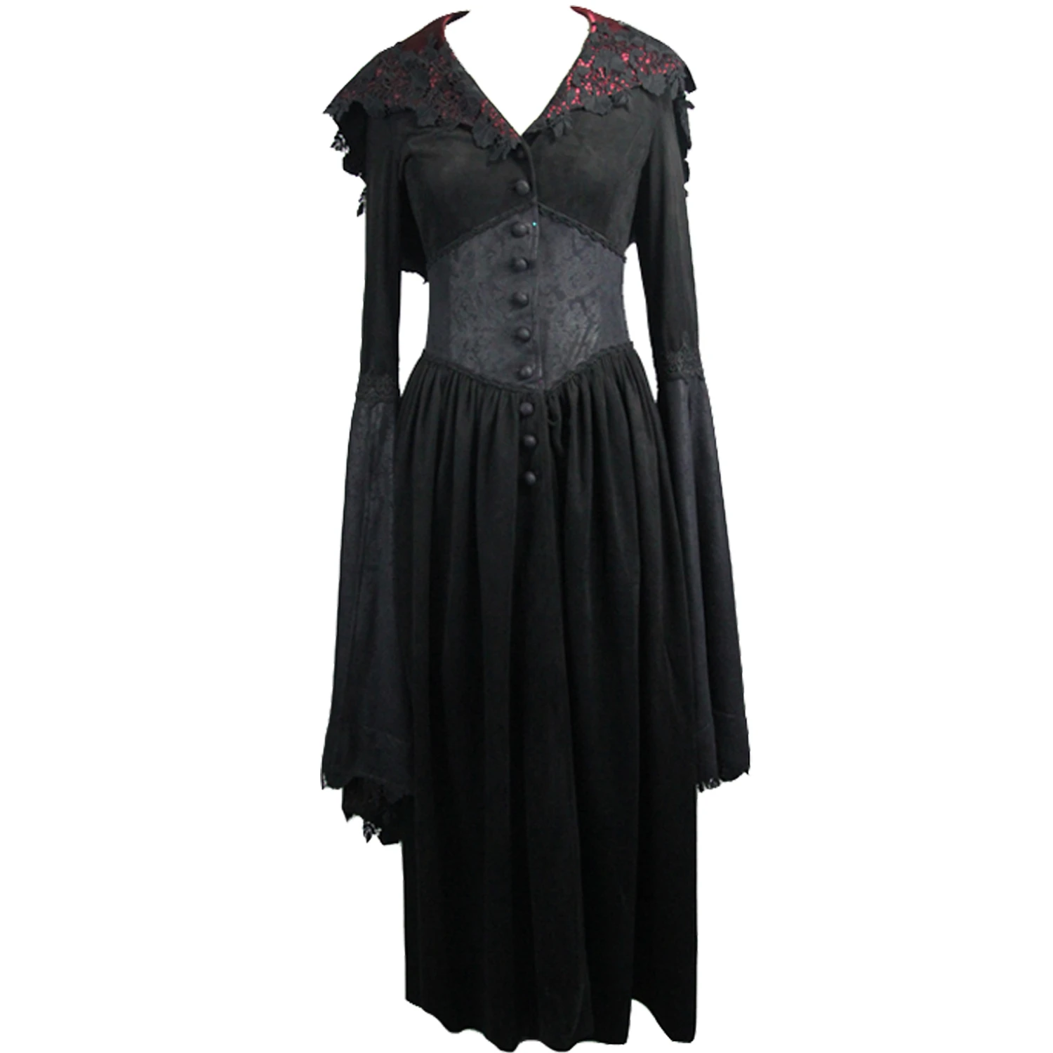 DEVIL FASHION Robe 'Dark Witch' Noire 13 DEVIL FASHION Robe 'Dark Witch' Noire – Image 11