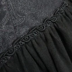 DEVIL FASHION Robe 'Dark Witch' Noire 36 DEVIL FASHION Robe 'Dark Witch' Noire -ALCHEMY GOTHIC shop robe dark witch noire 16