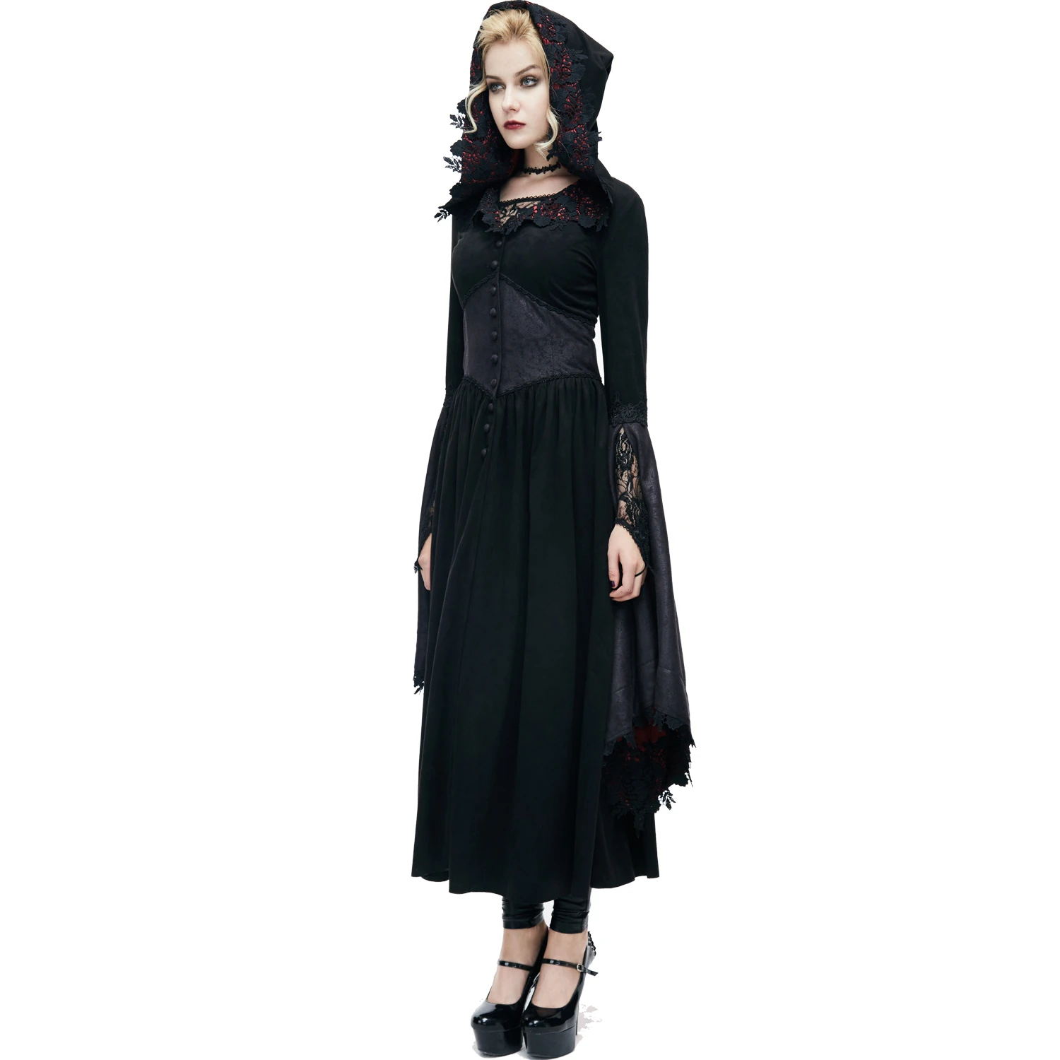 DEVIL FASHION Robe 'Dark Witch' Noire 6 DEVIL FASHION Robe 'Dark Witch' Noire – Image 4