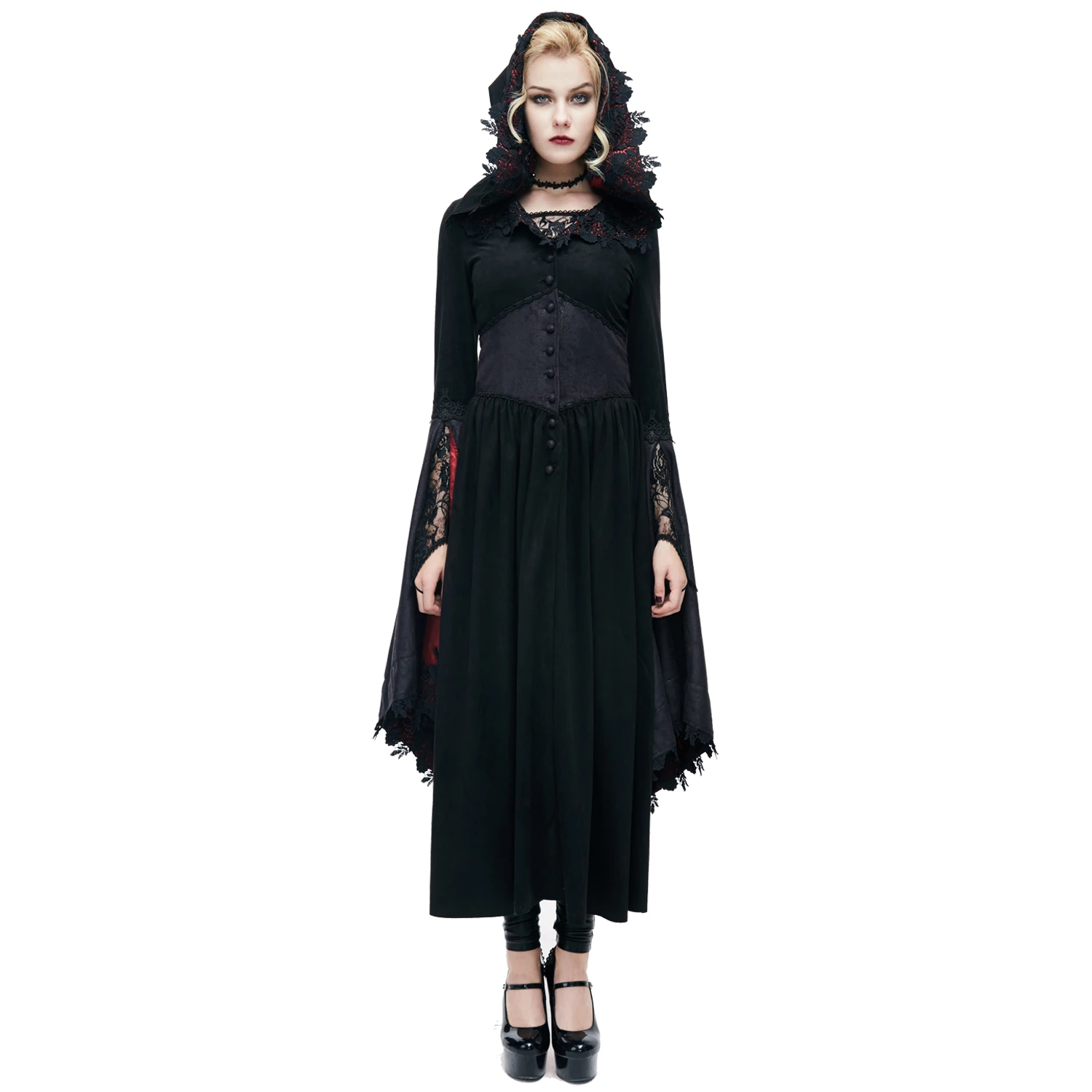 DEVIL FASHION Robe 'Dark Witch' Noire 7 DEVIL FASHION Robe 'Dark Witch' Noire – Image 5