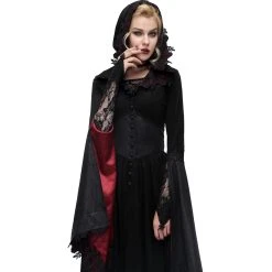 DEVIL FASHION Robe 'Dark Witch' Noire 28 DEVIL FASHION Robe 'Dark Witch' Noire -ALCHEMY GOTHIC shop robe dark witch noire 8
