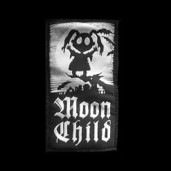 Bat Attack Robe Fillette 'Moon Child' Noire -ALCHEMY GOTHIC shop robe fillette moon child noire 3