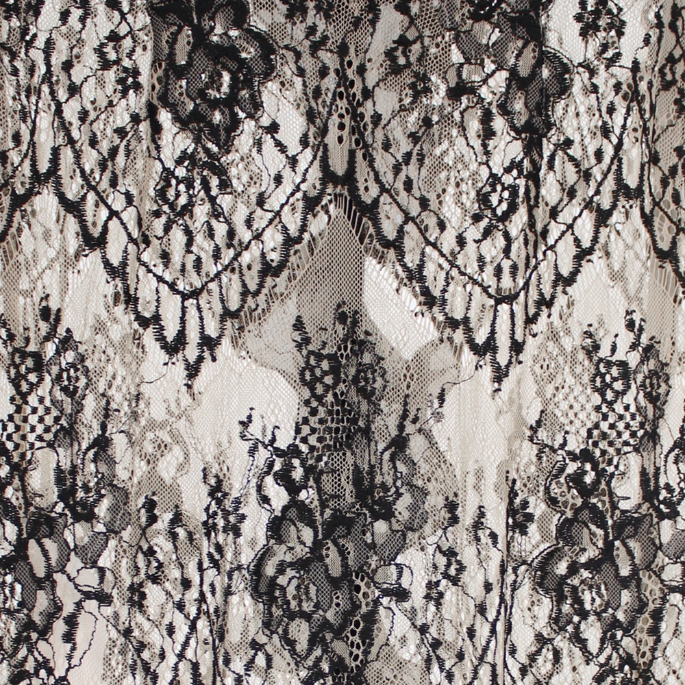 Eva Lady Robe Longue En Dentelle Transparente Et Mousseline... 13 Eva Lady Robe Longue En Dentelle Transparente Et Mousseline... – Image 11