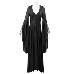 PUNK RAVE Robe-Manteau à Capuche 'Theatre Of Tragedy' Noire 27 PUNK RAVE Robe-Manteau à Capuche 'Theatre Of Tragedy' Noire -ALCHEMY GOTHIC shop robe manteau a capuche theatre of tragedy noire 5