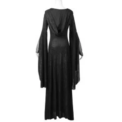 PUNK RAVE Robe-Manteau à Capuche 'Theatre Of Tragedy' Noire 31 PUNK RAVE Robe-Manteau à Capuche 'Theatre Of Tragedy' Noire -ALCHEMY GOTHIC shop robe manteau a capuche theatre of tragedy noire 9