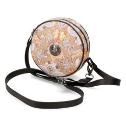 NEW ROCK Sac à Bandoulière Rond à Fleurs