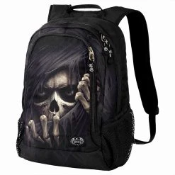 Spiral Direct Sac à Dos 'Grim Ripper' Noir Avec Poche Pour Laptop -ALCHEMY GOTHIC shop sac a dos grim ripper noir avec poche pour laptop 2