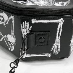 DEVIL FASHION Sac à Main 'Coffin And Bones' Noir -ALCHEMY GOTHIC shop sac a main coffin and bones noir 15
