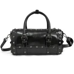 DEVIL FASHION Sac à Main Rectangulaire 'Skull' Noir -ALCHEMY GOTHIC shop sac a main rectangulaire skull noir 12