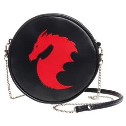 ALCHEMY GOTHIC Sac 'Dragon' Noir