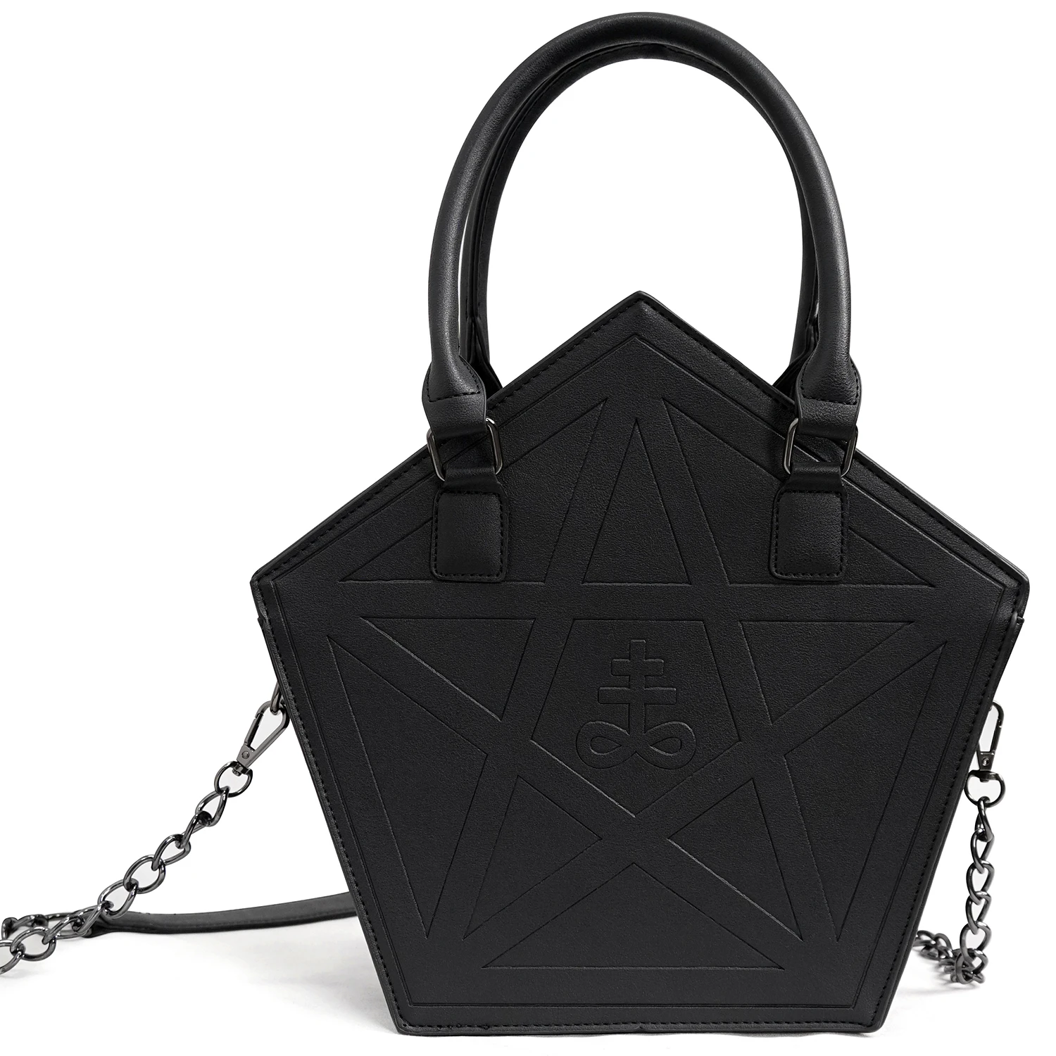 DEVIL FASHION Sac Fourre-Tout 'Pentagramme' Noir 3 DEVIL FASHION Sac Fourre-Tout 'Pentagramme' Noir