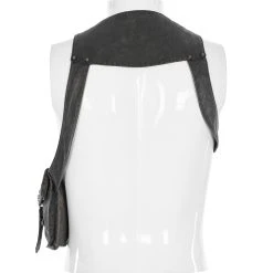 PUNK RAVE Sac Harnais 'Samhain' Noir -ALCHEMY GOTHIC shop sac harnais samhain noir 6
