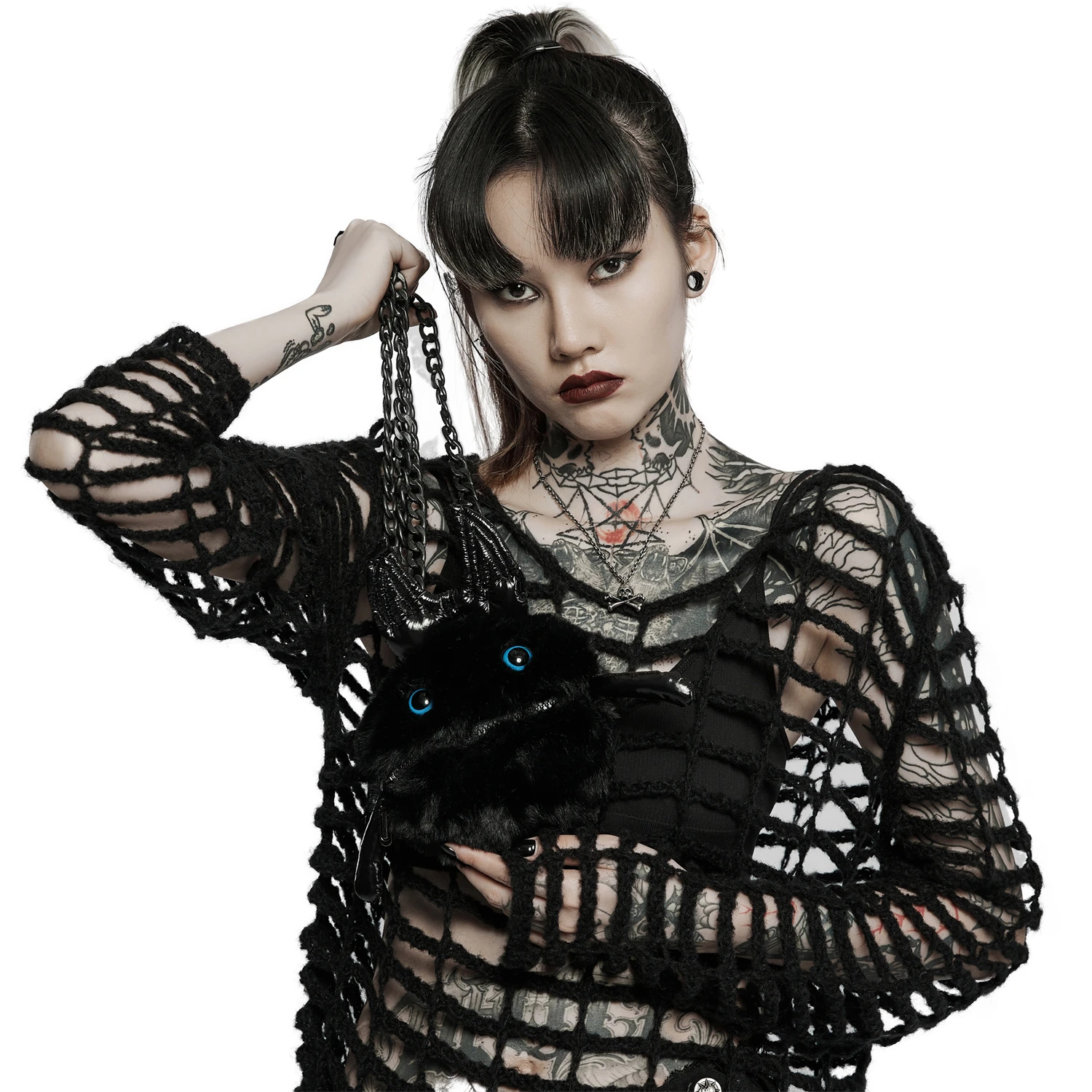 PUNK RAVE Sac 'Little Devil' Noir 6 PUNK RAVE Sac 'Little Devil' Noir – Image 4