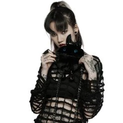 PUNK RAVE Sac 'Little Devil' Noir 17 PUNK RAVE Sac 'Little Devil' Noir -ALCHEMY GOTHIC shop sac little devil noir 4