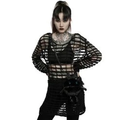 PUNK RAVE Sac 'Little Devil' Noir 18 PUNK RAVE Sac 'Little Devil' Noir -ALCHEMY GOTHIC shop sac little devil noir 5